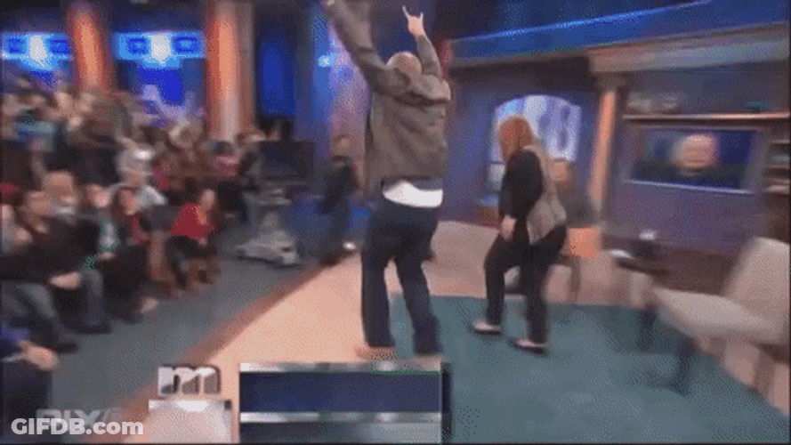 You Are Not The Father Audience Cheers GIF