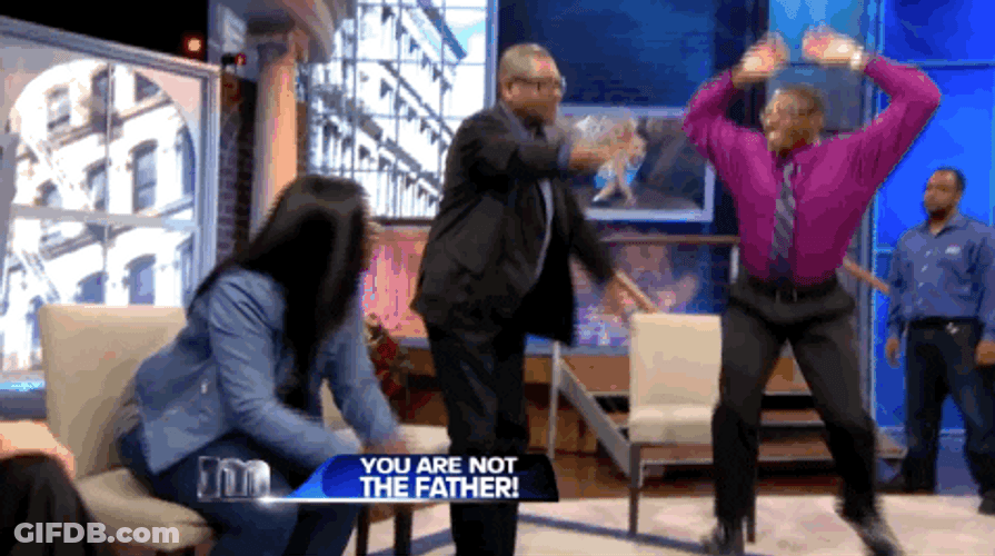 You Are Not The Father Cheer Celebration GIF