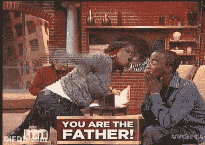 You Are Not The Father Lady Irritating The Man GIF