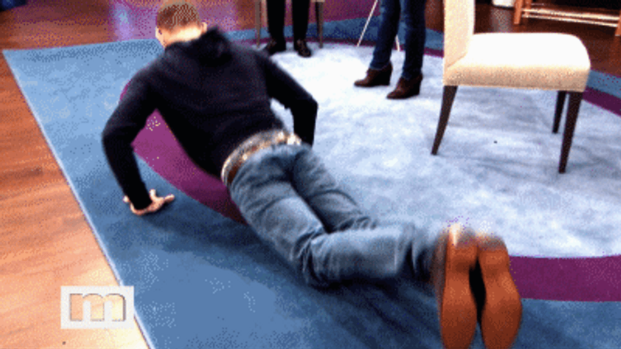 You Are Not The Father Man Worm Dance GIF