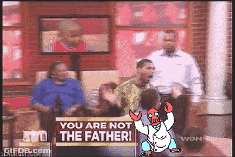 You Are Not The Father Weird Dance GIF