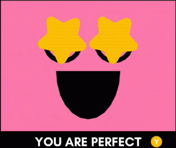 You Are Perfect Star Animation GIF