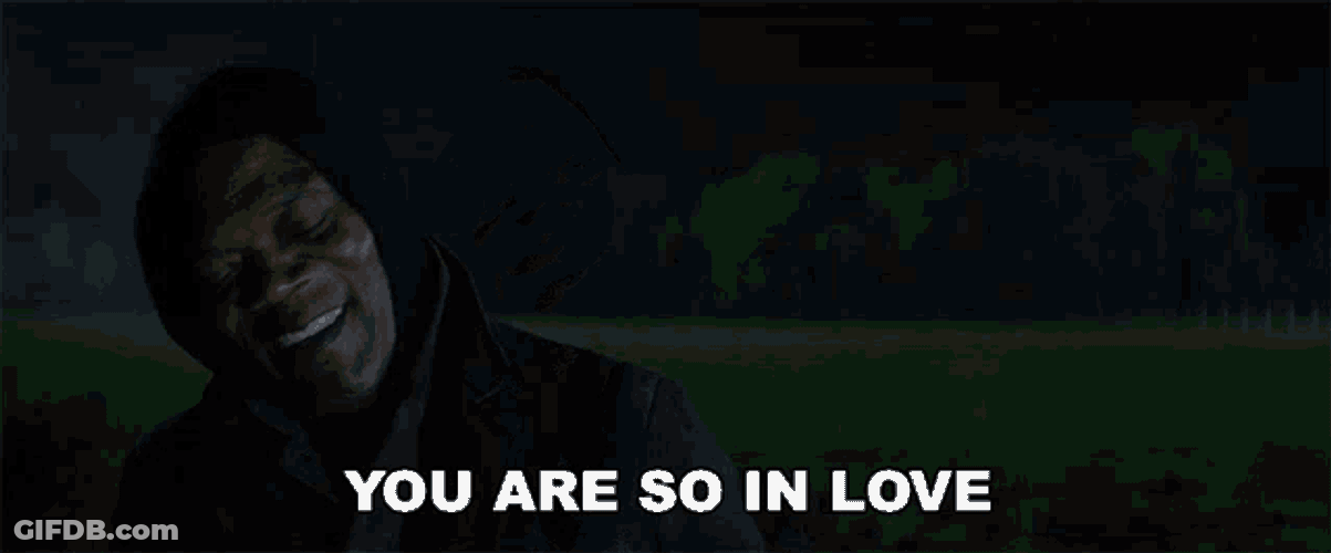 You Are So In Love Samuel L Jackson GIF