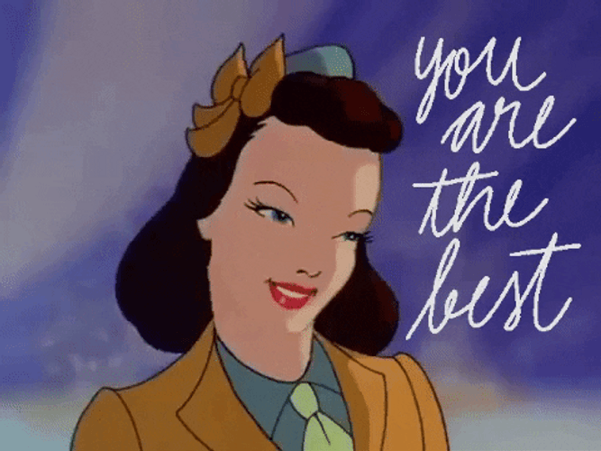 You Are The Best Cartoon GIF