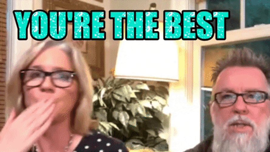You Are The Best Flying Kiss GIF