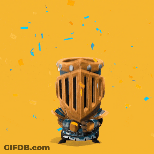 You Are The Best Knight Warrior GIF