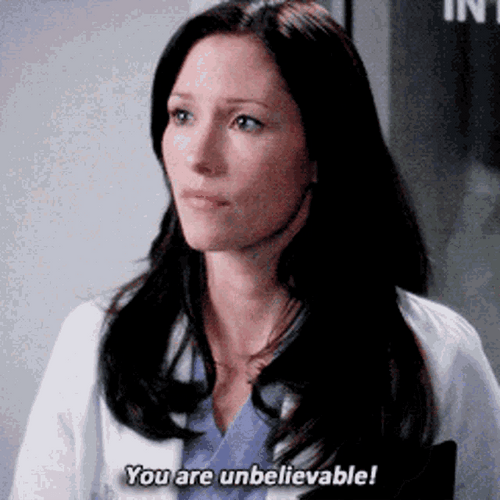 You Are Unbelievable Greys Anatomy Lexie Grey GIF