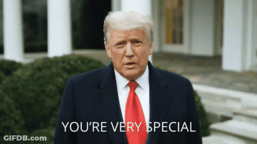 You Are Very Special Donald Trump Meme GIF