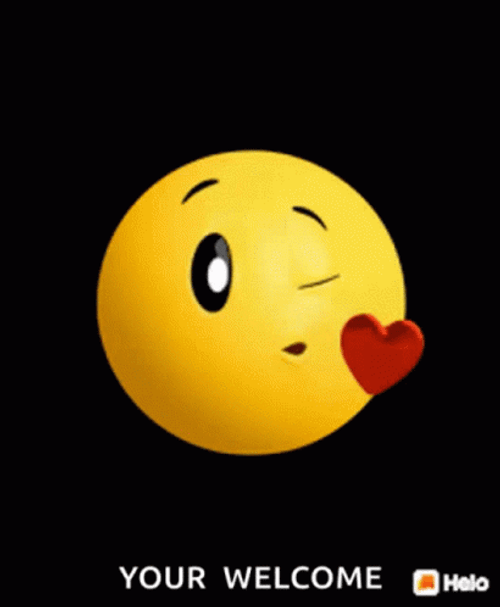 You Are Welcome Kiss GIF