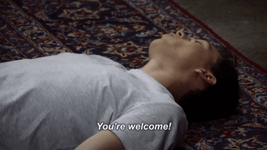 You Are Welcome On The Floor GIF