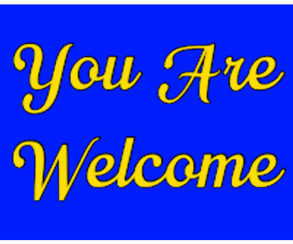 You Are Welcome Youre Welcome Sticker GIF