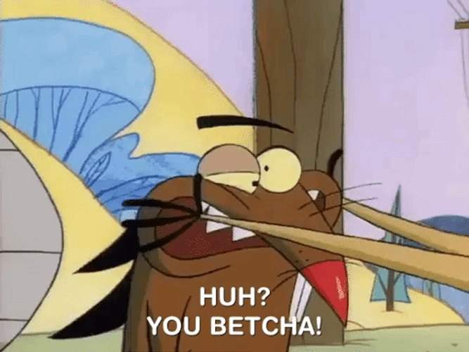 You Betcha Nick Rewind Cartoon GIF