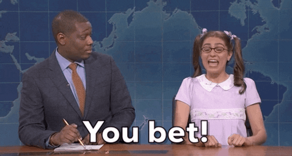 You Betcha Secily Strong SNL GIF