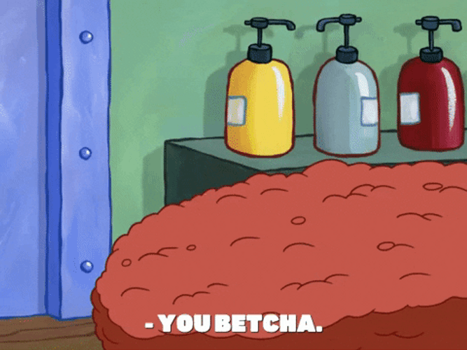 You Betcha Snatching Krabby Patty SpongeBob GIF