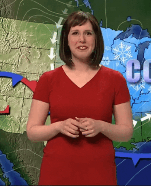 You Betcha Vanessa Bayer SNL GIF