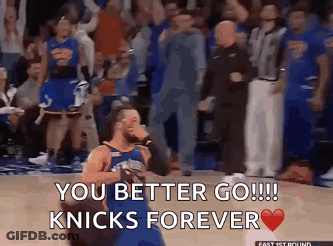 You Better Go Jalen Brunson Knicks Forever GIF