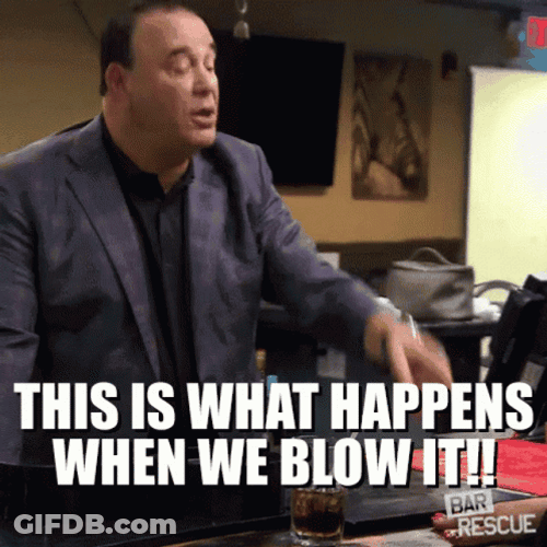 You Blew It Jon Taffer Mad GIF