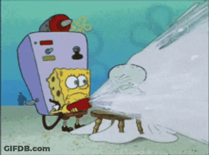 You Blew It Spongebob Versus Squidward GIF