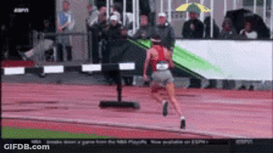 You Blew It Track And Field Jump GIF