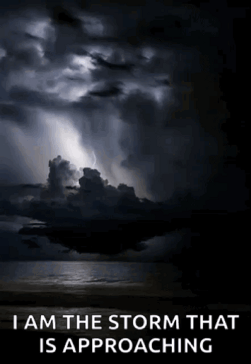 You Call This A Heavy Storm GIF