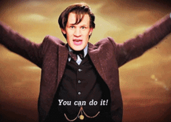 You Can Do It Matt Smith GIF