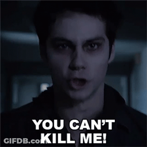 You Can't Be The Attempt On My Life GIF