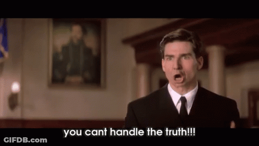 You Can't Handle The Truth Epic Face Swap GIF