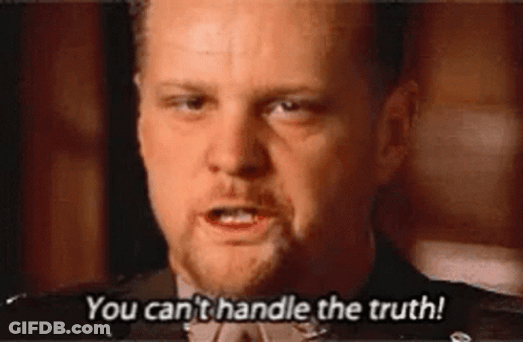 You Can't Handle The Truth Face Swap GIF