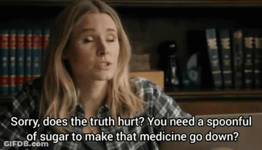 You Can't Handle The Truth Kristen Bell GIF