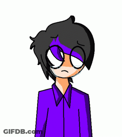 You Can't Purple Guy Blackout GIF