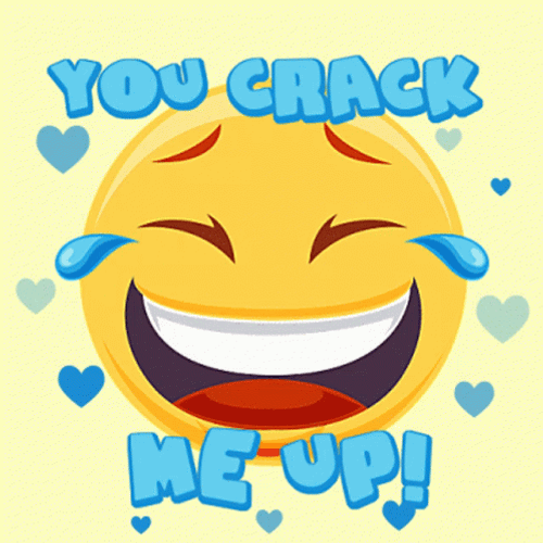 You Crack Me Up Lol Emoji GIF