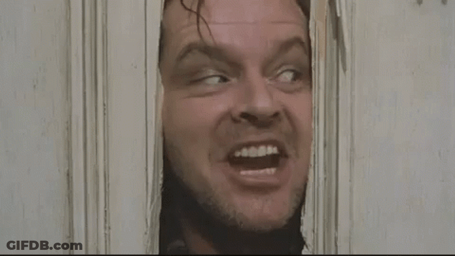 You Crazy Jack Nicholson GIF