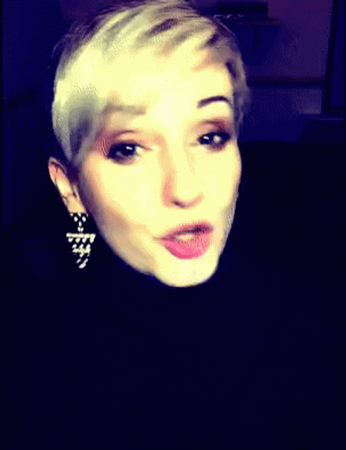 You Da Bomb Short Haired Woman GIF