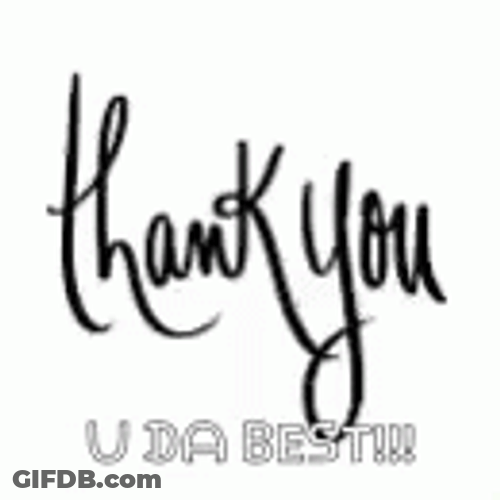 You Da Bomb Thank You GIF