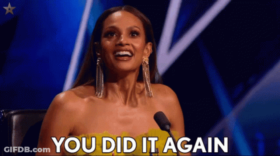 You Did It Again Alesha Dixon Got Talent GIF