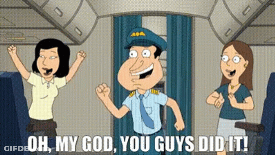 You Did It Happy Proud Family Guy GIF