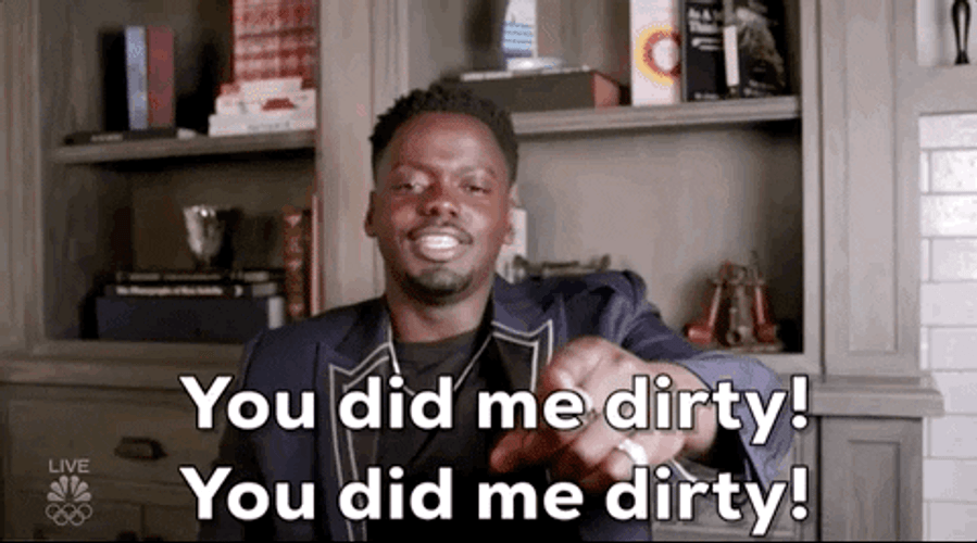 You Did Me Dirty Daniel Kaluuya GIF