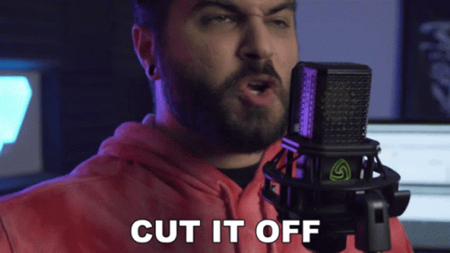 You Didn't Have To Cut Me Off Andrew Baena GIF