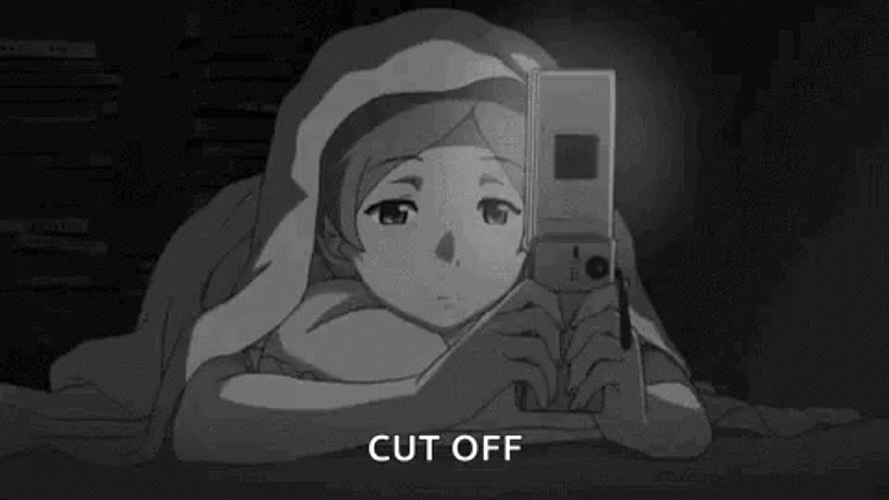 You Didn't Have To Cut Me Off Anime Girl GIF