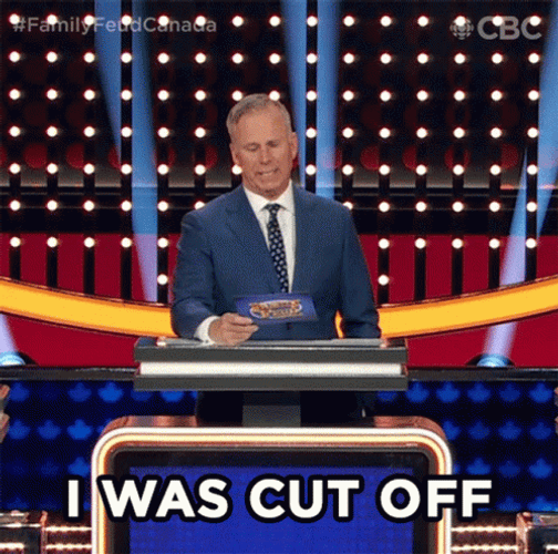 You Didn't Have To Cut Me Off Gerry Dee GIF