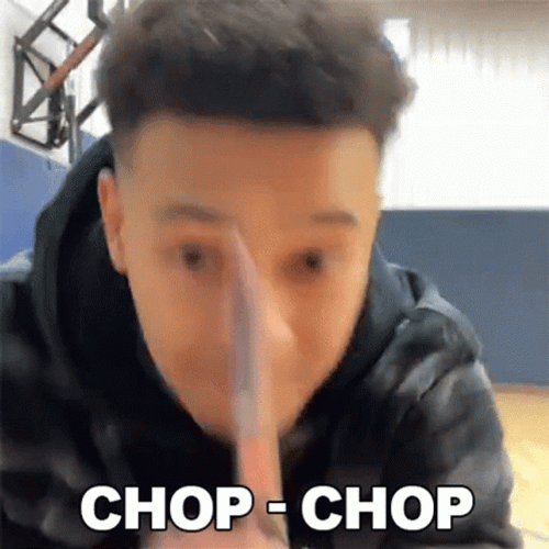 You Didn't Have To Cut Me Off Wielding Scissors GIF