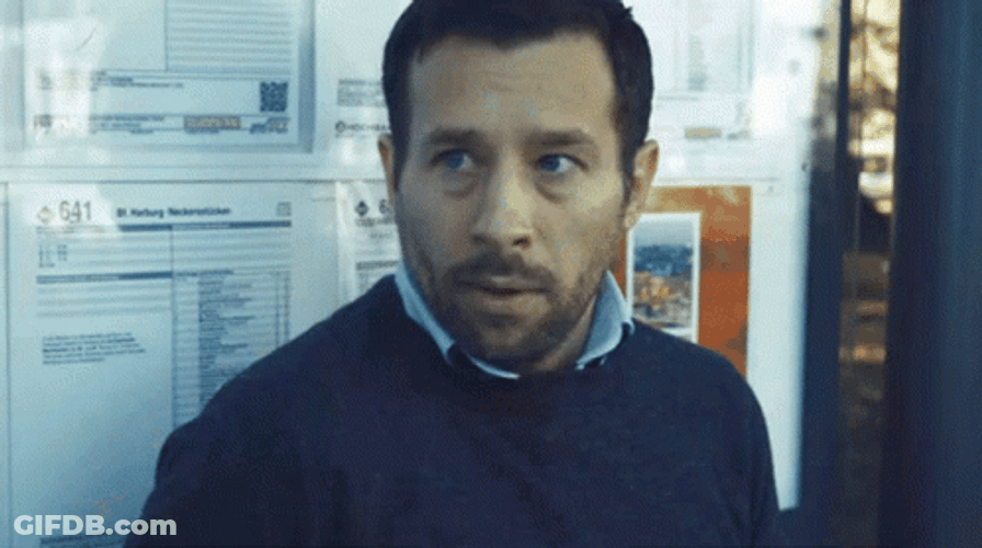 You Didn't See Anything Guy Confused GIF