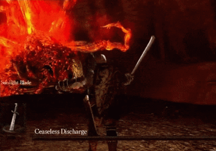 You Died Dark Souls Ceaseless Discharge Epic GIF