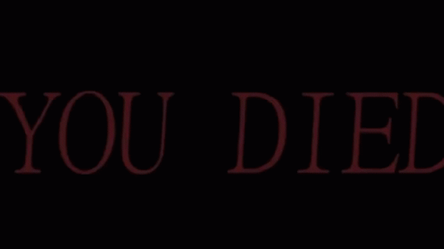 You Died Dark Souls Glitchy Sideways Movement GIF
