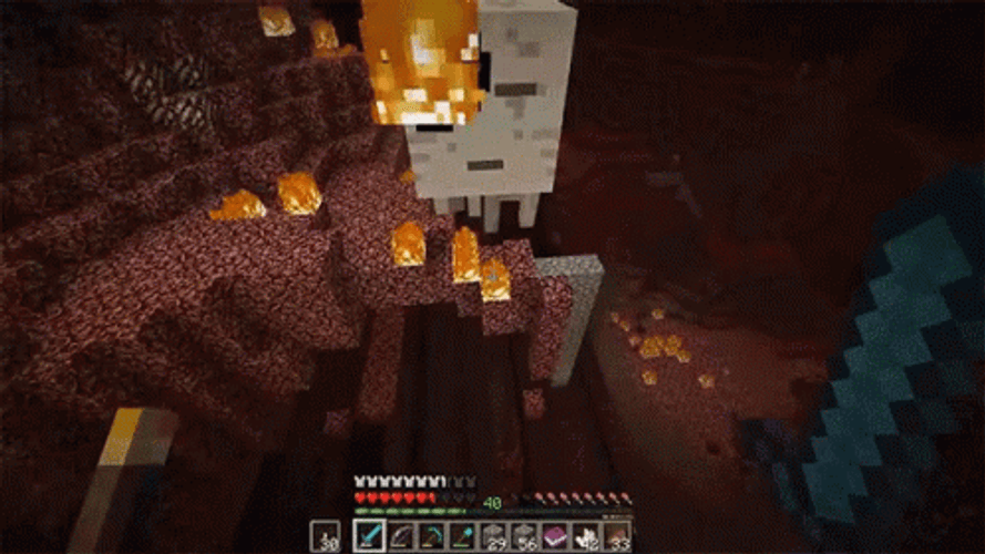 You Died Minecraft Fall Damage GIF
