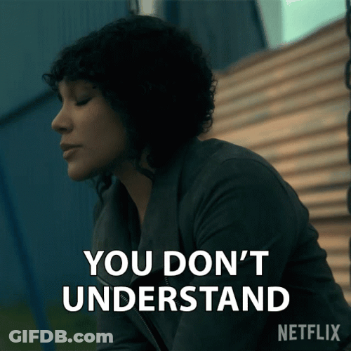 You Don't Understood GIF