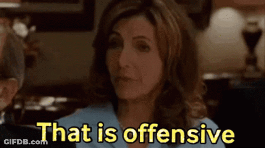 You Dont Say That Is Offensive GIF