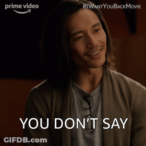You Dont Say That Logan GIF
