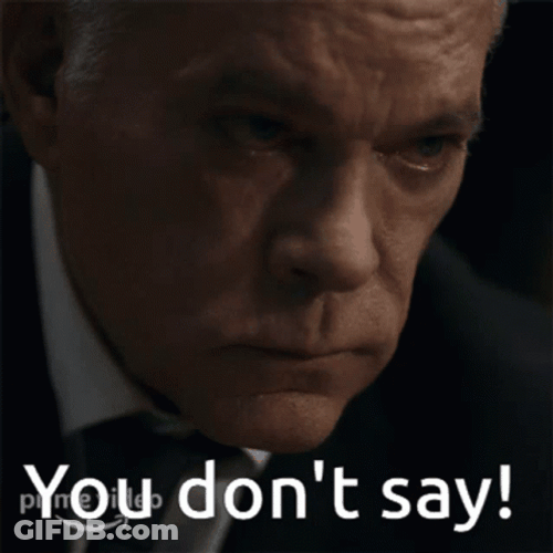 You Dont Say That Look GIF