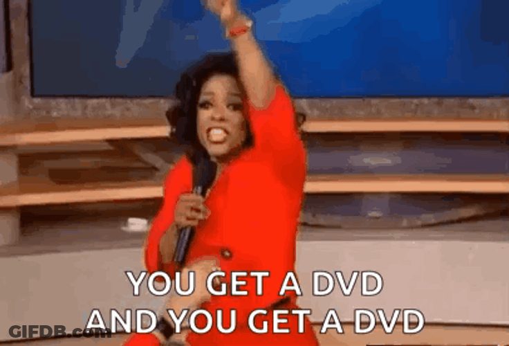 You Get A Dvd Oprah Winfrey GIF